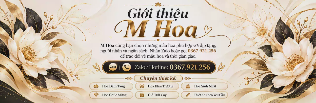 Ảnh bìa Shop hoa tươi Xã Chân Mây Lăng Cô Huế - Tư vấn mẫu hoa hợp ngân sách